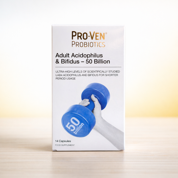 Nutrins ProVen 50 hooggedoseerd probioticum met 50 miljard goede bacterien per capsule
