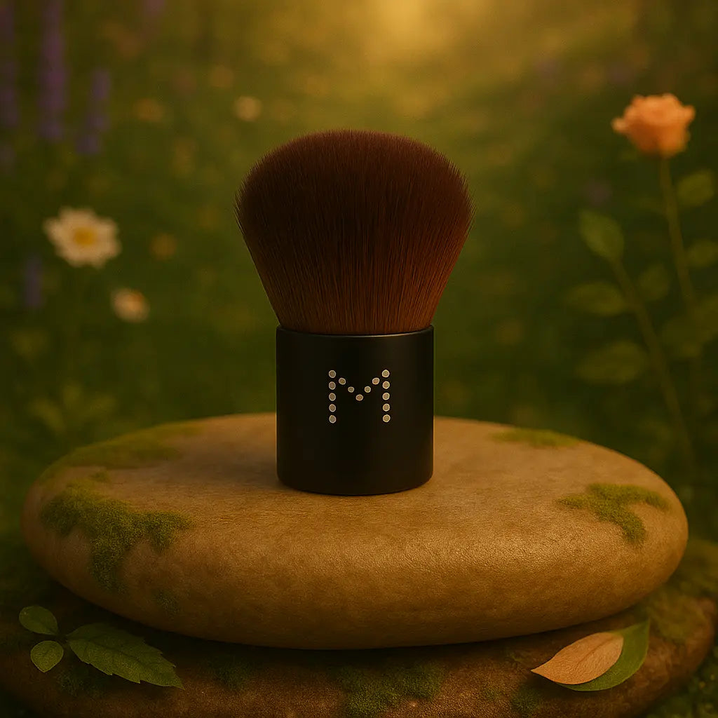 Mini Kabuki Foundation Zwart