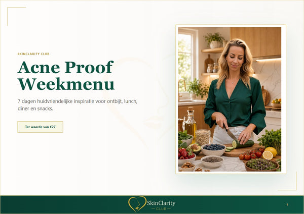 Acne Proof Weekmenu