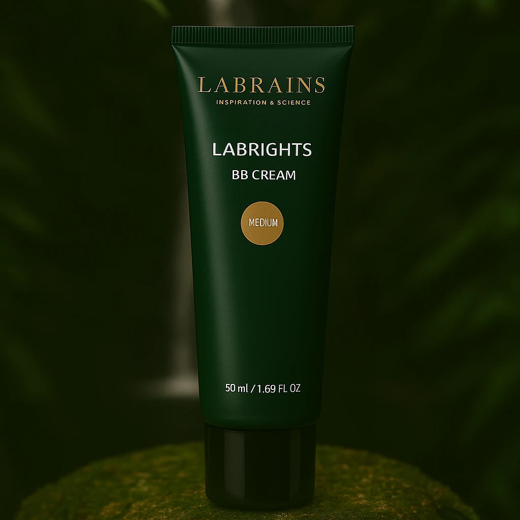 Labrains BB Cream Medium with Olive Undertone 50 ml voor gevoelige huid en medium teint