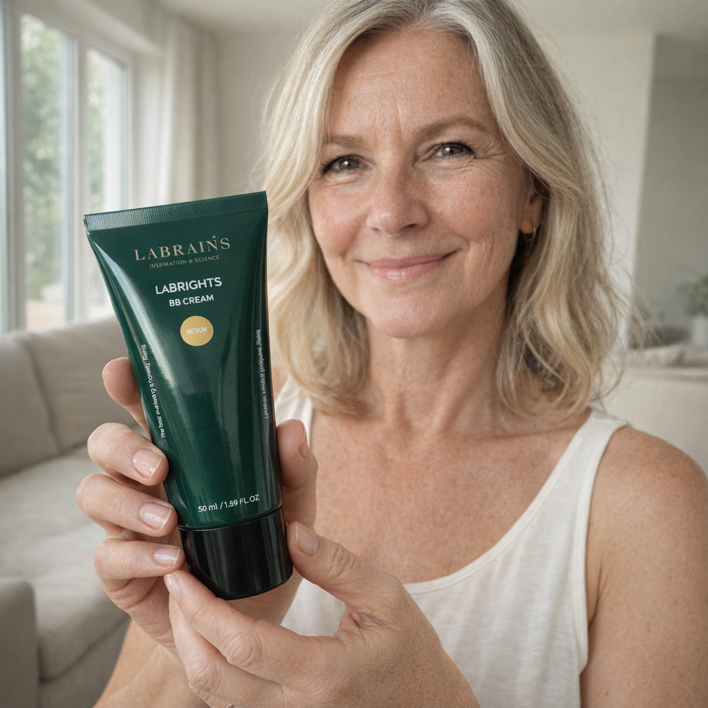 BB Cream - medium with olive undertones - In Use