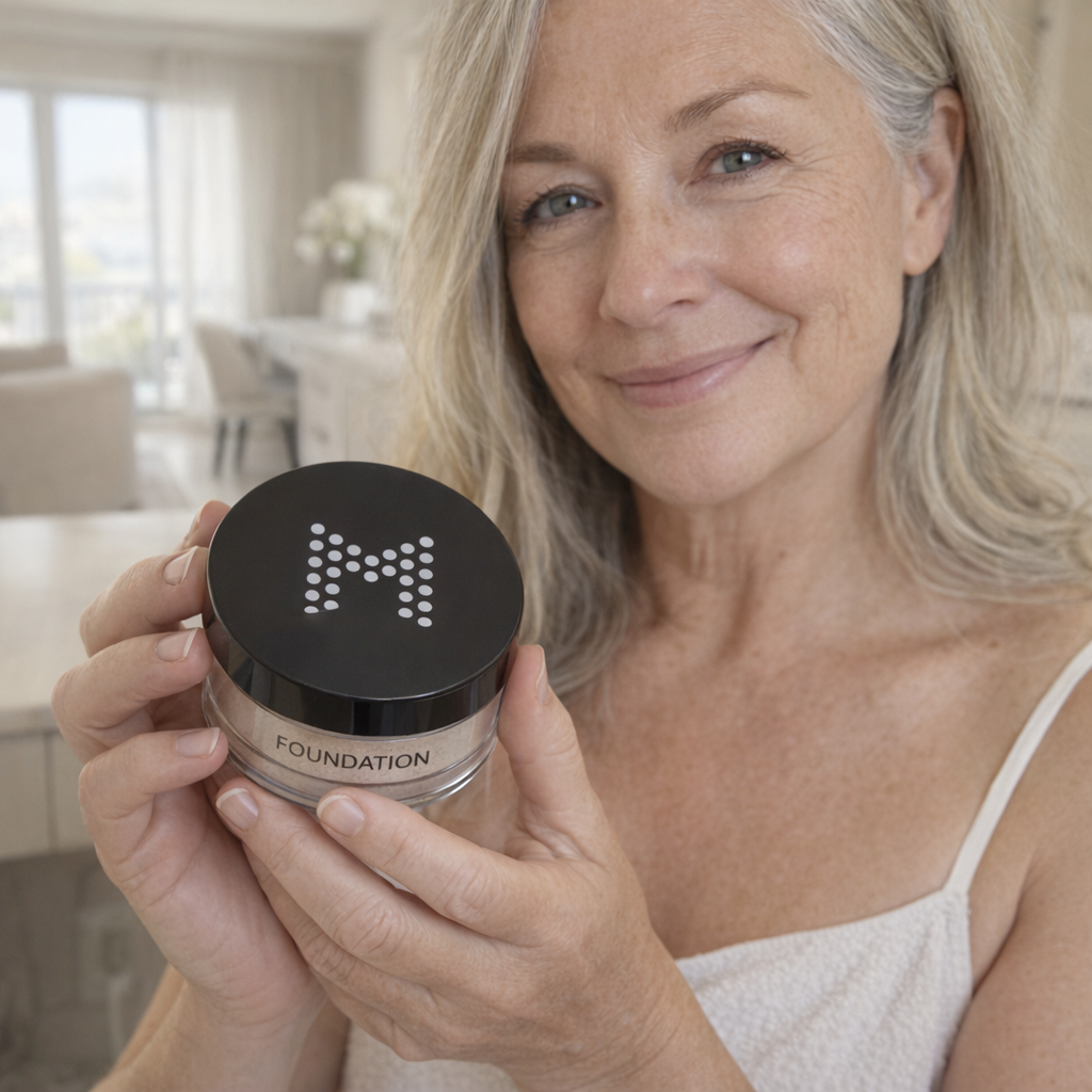 Foundation in make-up routine voor acnegevoelige huid - Mintenz