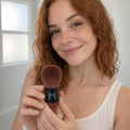 Mini Kabuki Foundation Zwart