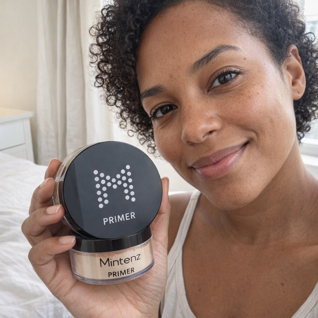 Primer in make-up routine als base voor foundation - Mintenz