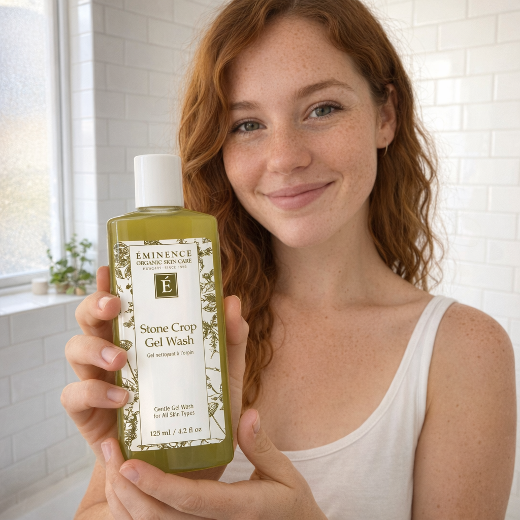 Stone Crop Gel Wash - In Use