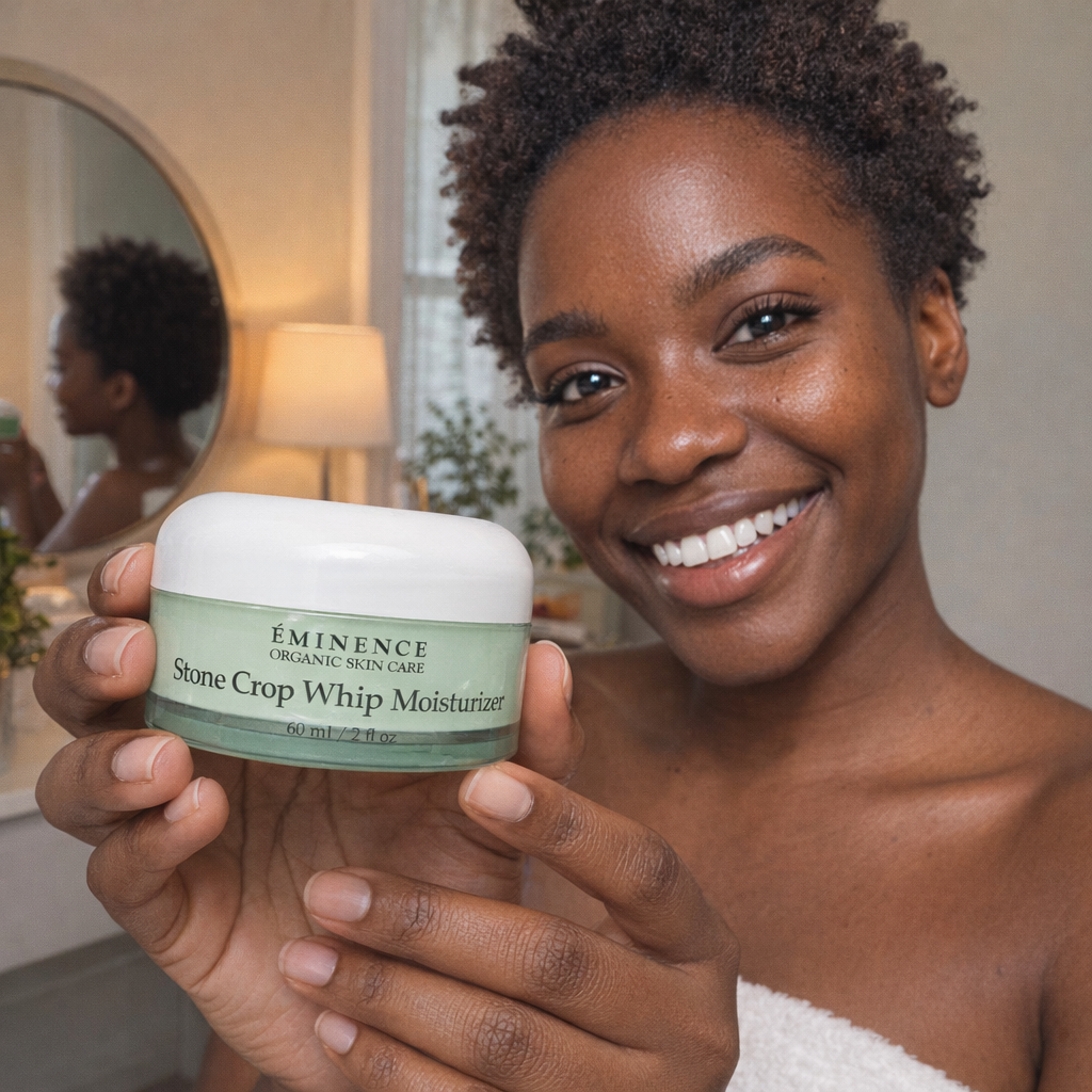 Stone Crop Whip Moisturizer - In Use